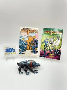 Vintage 1984 Coleco Sectaurs Warriors of Symbion Bitaur Figure W/Comics - Picture 1 of 4