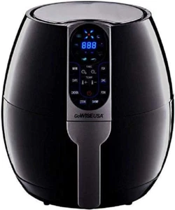 3.7-Quart Programmable Air Fryer with 8 Cook Presets, GW22638 - Black - Picture 1 of 7