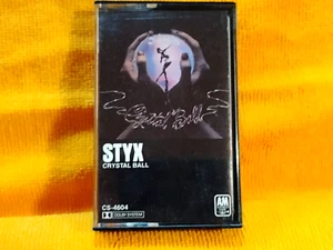 STYX-CRYSTAL BALL-A&M-1976-CS-4604/VG++ RARE-CASSETTE-C68 - Picture 1 of 10