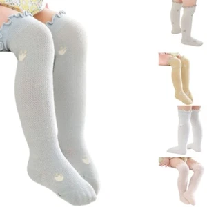 Baby Long Tube Socks Cotton Socks Soft and Elastic Fabric for Sensitive Skin - Picture 1 of 23