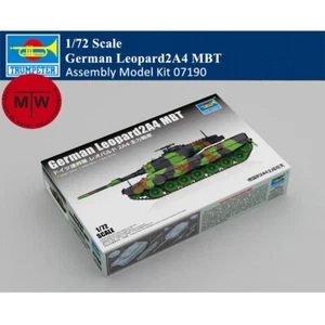 Trumpeter 07190 1/72 Scale German Leopard2A4 MBT Plastic Assembly Model Kits - Picture 1 of 5