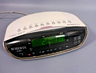 Roberts CR9971 Chrono-Logic VI Clock Radio MW/FM Good Working Order - Image 1 of 4