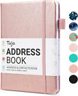 Address Book with Alphabetical Tabs Hardcover Address Book Large Print