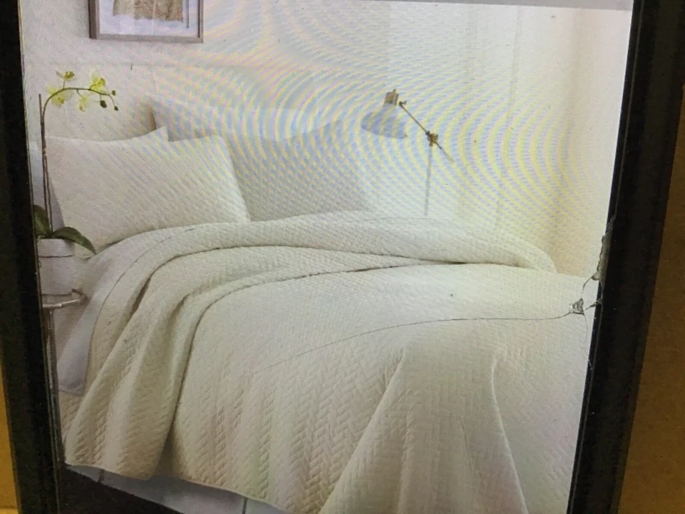 Home Collection Premium 3 Piece Quilted Coverlet Set King/Cal. King Size - Изображение 1 из 1