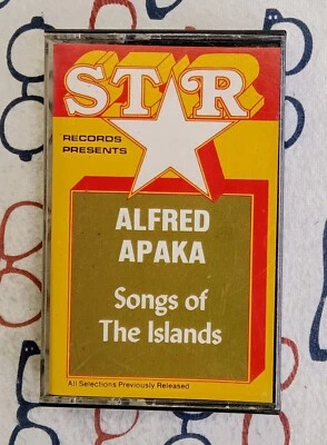 Alfred Apaka Songs of the Islands 1984 Cassette Album Hawaiian VG+/VG+ - Image 1 of 4