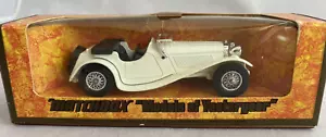 Matchbox 1936 Jaguar SS-100 Blanco 38:1 Modelos de Antaño Y-1 Inglaterra Nuevo de Lote Antiguo - Imagen 1 de 8