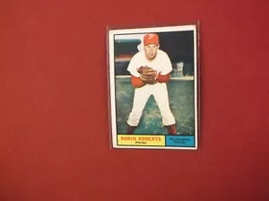 1961 Topps Baseball # 20 Robin Roberts G-VG Bottom left corner crease - Picture 1 of 2
