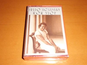 JULIO IGLESIAS "NON STOP" CASSETTE TAPE SPAIN 1988 NEW & SEALED! STEVIE WONDER - Picture 1 of 2