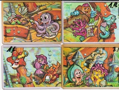 Ü Ei Superpuzzle Aqualand alle 4 Puzzle in Hülle + BPZ - Bild 1 von 2