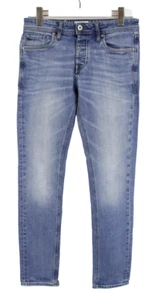 Jack&Jones Slim Fit / Tim Vaqueros Hombre W30/L32 Azul Botón Schnurrhaare Denim - Imagen 1 de 16
