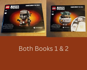 Lego 75317 Star Wars NUR Anleitung Mandalorian The Child Bücher 1 & 2 - Bild 1 von 3