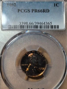 1962 P Penny MS 66 Red - Picture 1 of 2
