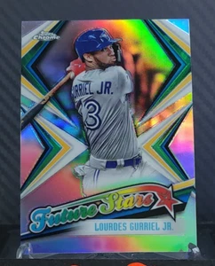 2019 Topps Chrome Future Stars Refractor - LOURDES GURRIEL JR #FS-5 - Blue Jays - Picture 1 of 2