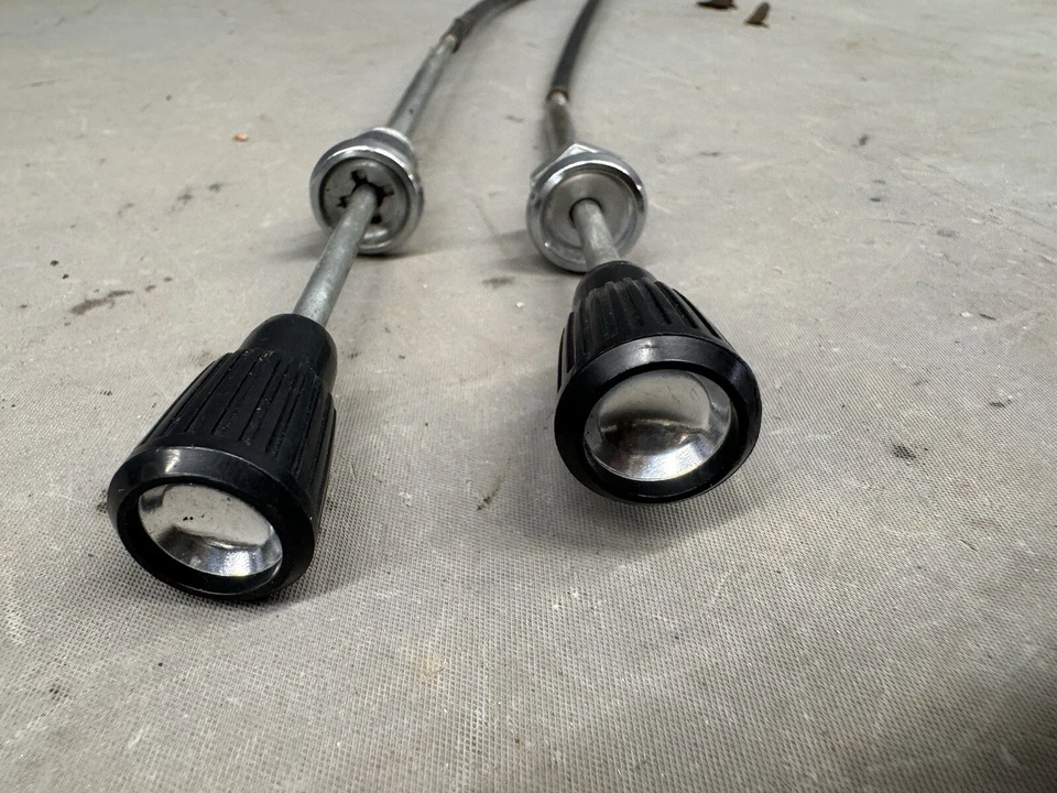 Ford Galaxie XL 500 1961 1962 cables de ventilación personalizados perillas aire fresco merodeador OEM OE Foto 1 de 4