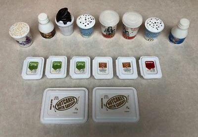 16 Mcdonald's Play Food Pieces Pancakes Milk McFlurry Sundae Yogurt Caramel Dip - Image 1 of 4
