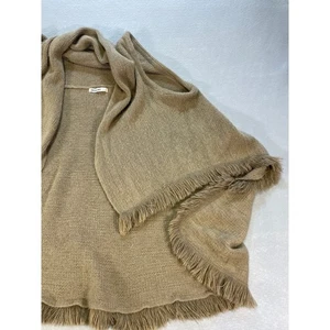 Origami by Vivien Fransen Strick offen Cardigan Pullover Damen Free Size taupe braun - Bild 1 von 7
