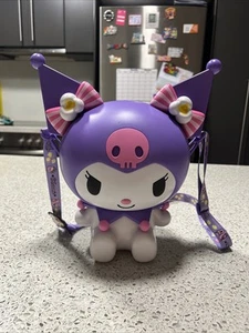 Sanrio- Kuromi Popcorn Bucket 30cm (Everland Korea) Limited Edition - Picture 1 of 13