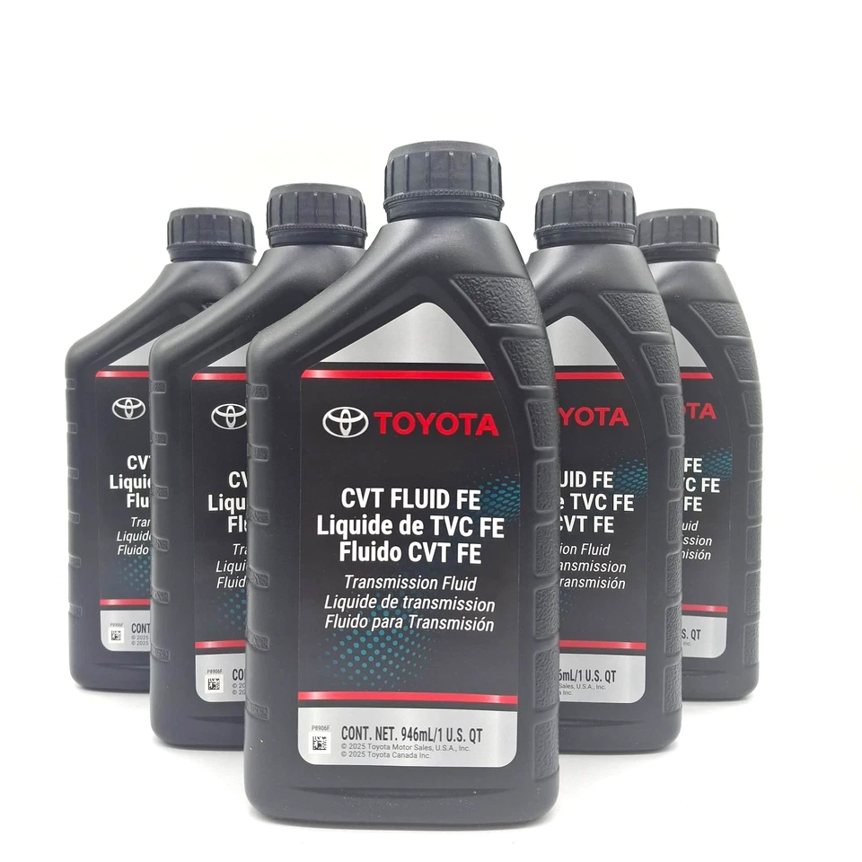 GENUINE OEM TOYOTA CVT FE TRANSMISSION FLUID OIL 00279-CVTFE-01 (6 QUARTS) - Imagem 1 de 1