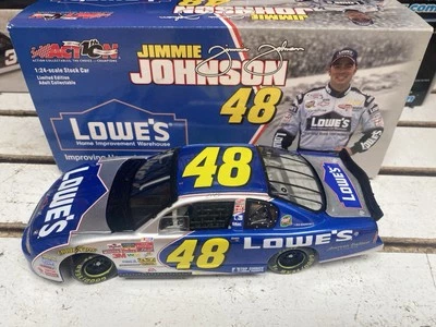 2002 JIMMIE JOHNSON #48 Lowe's ROOKIE W/STRIPES 1:24 NASCAR Action MIB Diecast - Image 1 of 2