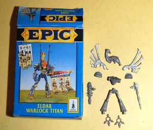 Epic 40k, 40.000 - Eldar - Classic Metal Eldar Warlock Titan - Foto 1 di 1