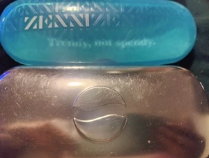 Vintage Pepsi Cola Sonnenbrillenetui 90er Official Pepsi Muschelschale & Zenni Etui - Bild 1 von 7