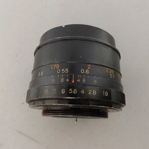 Yashinon DS 50mm F/1.9 Prime Lens M42 Mount Both Lens Caps Bent Hood - Picture 1 of 18