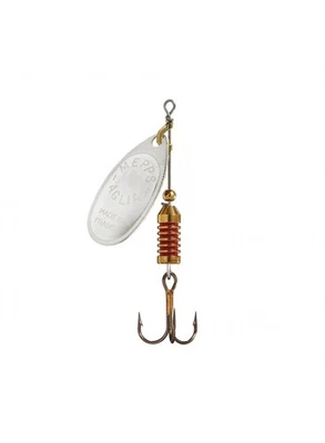 Mepps Aglia Silber Spinner Hecht Forelle Barsch Spinnköder - Bild 1 von 2