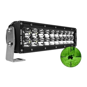 Black Oak Pro Series 3.0 10" 850nm Infrared Double Row LED Light Bar # 10IR-850 - Picture 1 of 2