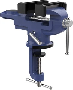Nuovoware Tischschraubstock 3 Zoll, 360° drehbare Basis Universal Home tragbarer Schraubstock - Bild 1 von 7