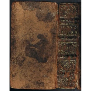 Johann Friedrich GRONOVII ad L & M ANNÆOS SENECAS Notæ LVGD BATAV 1649 Ex-Libris - Picture 1 of 11