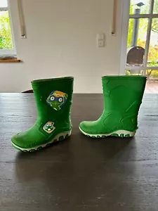 Gummistiefel für Kinder Jungen Mädchen grün Gr. 24/25 Stiefel Boots - Bild 1 von 7