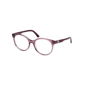 GUESS GU2944 081 Transparent Purple Round Plastic Eyeglasses Frame 55-18-140 - Picture 1 of 5
