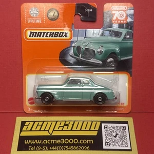 2023 Matchbox Lesney Superfast - 1941 Plymouth Coupe - Green 8/100 Short Card - Bild 1 von 2