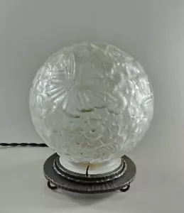 HANOTS : French 1930 art deco lamp ................ daum muller degué era France - Picture 1 of 10
