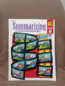 SUMMARIZING TO IMPROVE COMPREHENSION GR3 By Steck-vaughn Company Mint Condition - Picture 1 of 2