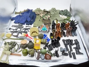 GI Joe Weapons Clothing Boots Helmets Lot - Picture 1 of 16