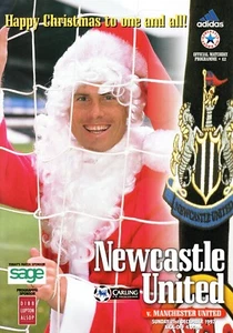 Newcastle United v Manchester United 1997-1998 Premier League 21/12/1997 - Picture 1 of 1