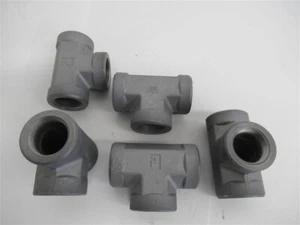 Parker 3/4 MMO-S , 3/4"-14 FNPT Industrial Pipe Tee (PK 5) - Picture 1 of 2
