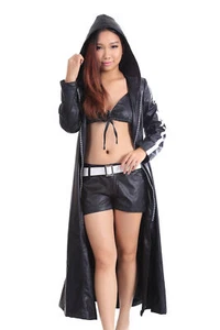Black Rock Shooter Hatsune Miku Cosplay Halloween Costume Size Kid - US3XL - Picture 1 of 8