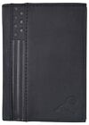RFID Blocking Bifold USA Wallet For Men Leather Extra Capacity Mens Bifold Walle