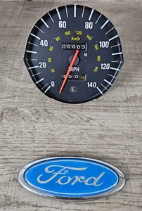 Ford Capri Mk2 FACELIFT SPEEDOMETER 140 MPH 6045056 GENUIN NEW PART RARE NOW - Picture 1 of 3