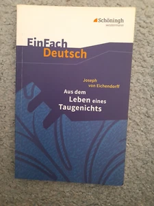 Joseph von Eichendorff:Aus dem Leben eines Taugenichts,gebraucht - Bild 1 von 2
