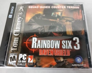 Tom Clancy's Rainbow Six 3: Raven Shield (PC, 2003) Estuche Original Completo PROBADO - Imagen 1 de 3
