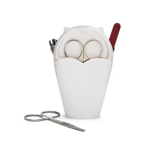 Soporte de herramientas para uñas blanco Monkey Business Archie - cortadora, tijera y almacenamiento de archivos - Imagen 1 de 5