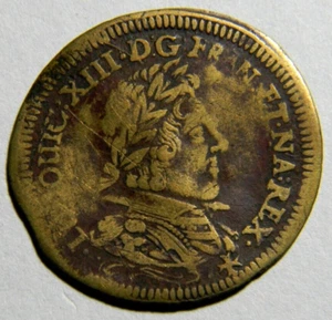 Alemania LUDOUIC XIII Ficha Contador Jeton (03876) - Imagen 1 de 2
