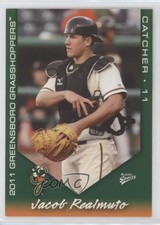 2011 MultiAd Sports Greensboro Grasshoppers Jacob Realmuto #3