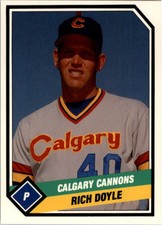 1989 Calgary Cannons CMC #7 Rich Doyle