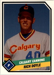 1989 Calgary Cannons CMC #7 Rich Doyle
