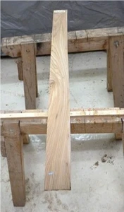 Rüster Drechselholz Schnitzholz Klangholz Brett Rohling Regal 115x9x0,9 cm - Bild 1 von 2