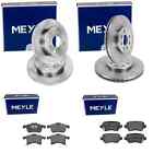 MEYLE BRAKE DISCS + FRONT + REAR PADS suitable for Opel Astra H